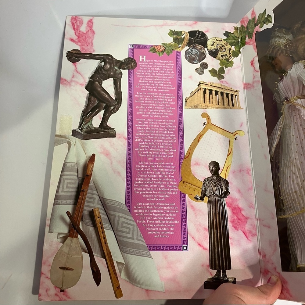 Barbie Grecian Goddess‎ collectors edition the great eras collection box doll - Picture 3 of 5
